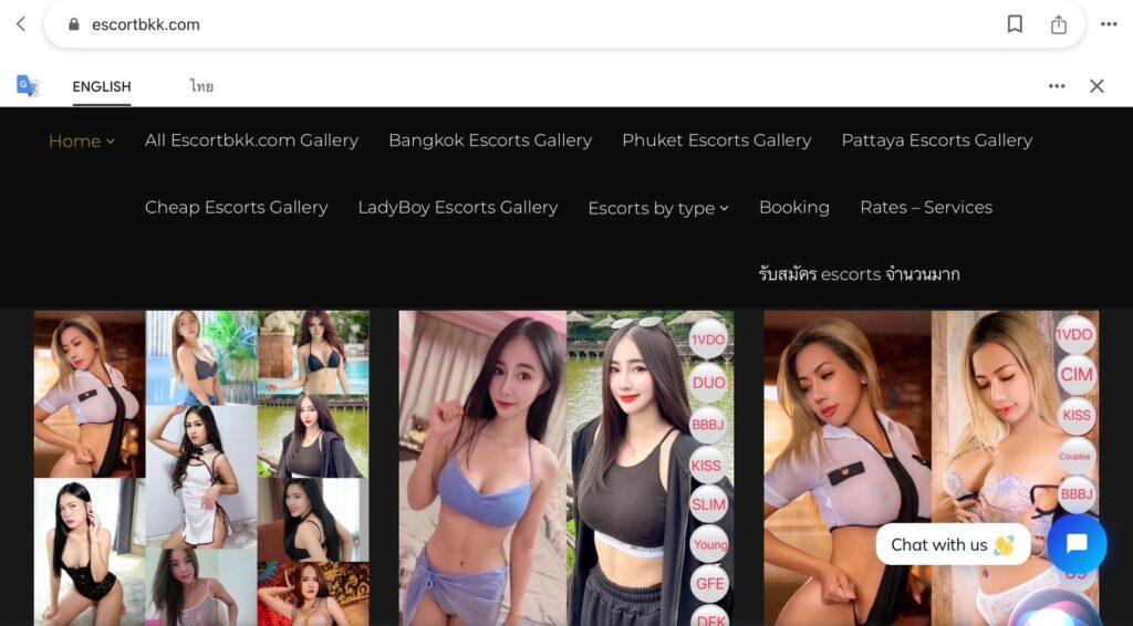 independent escort bangkok