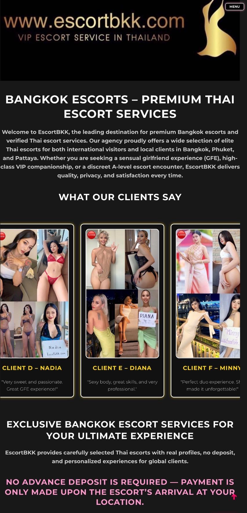 Bangkok Escort VIP Service Agency