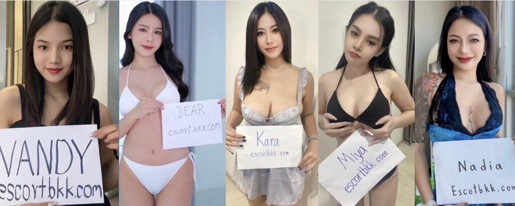 Thai escort service available in Bangkok with real photos